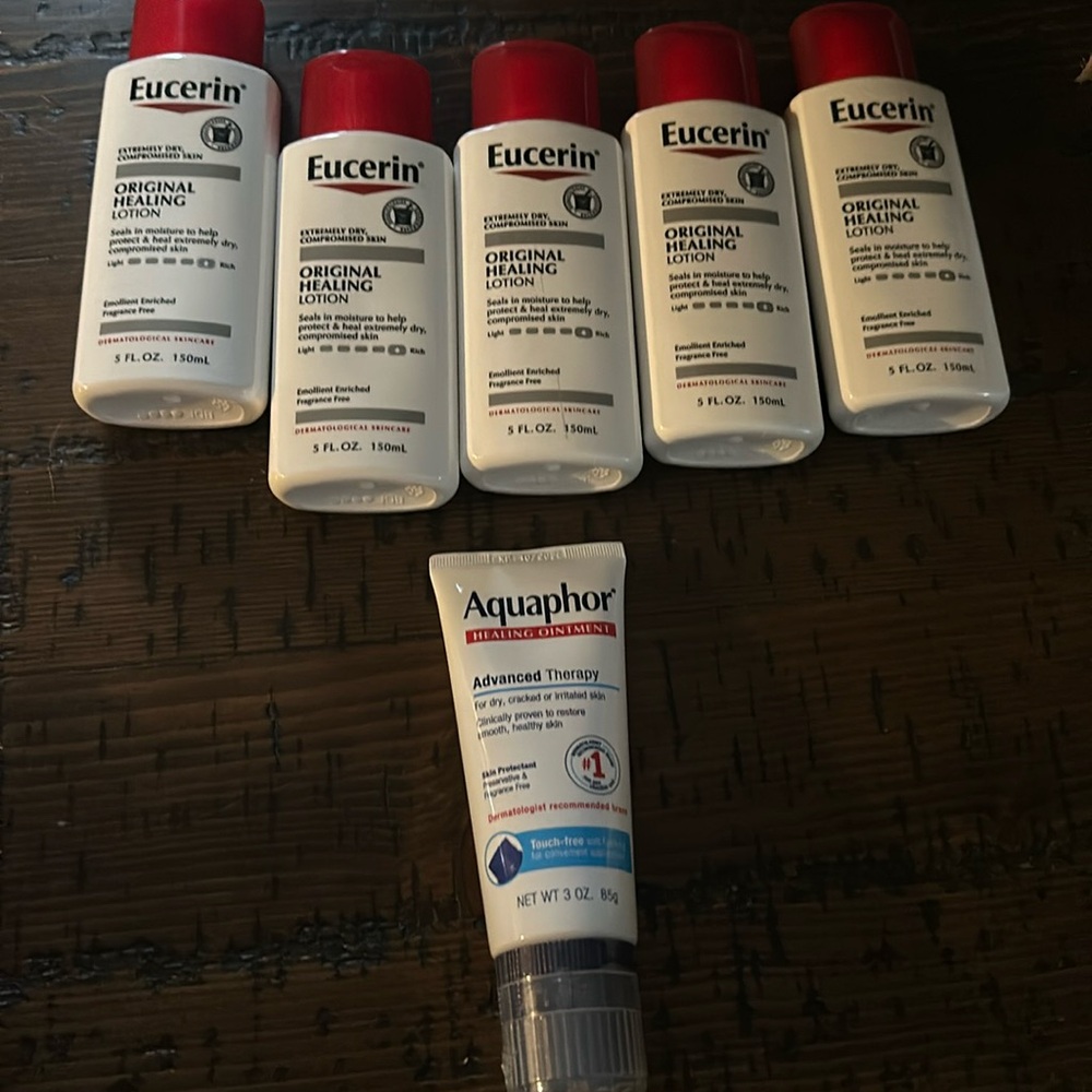 Eucerin and Aquaphor Skincare Set